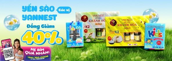 YẾN SÀO YANNEST CÁC VỊ ĐÔNG GIẢM 40%